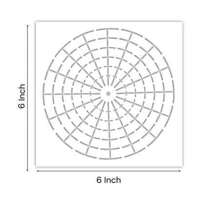 Mandala Stencil 6Inch