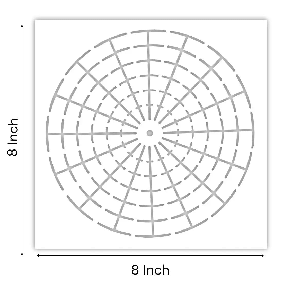 Mandala Stencil 8Inch