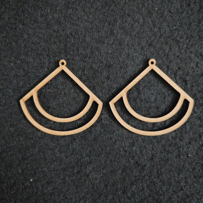 Earrings MDF Design-04