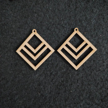 Earrings MDF Design-05