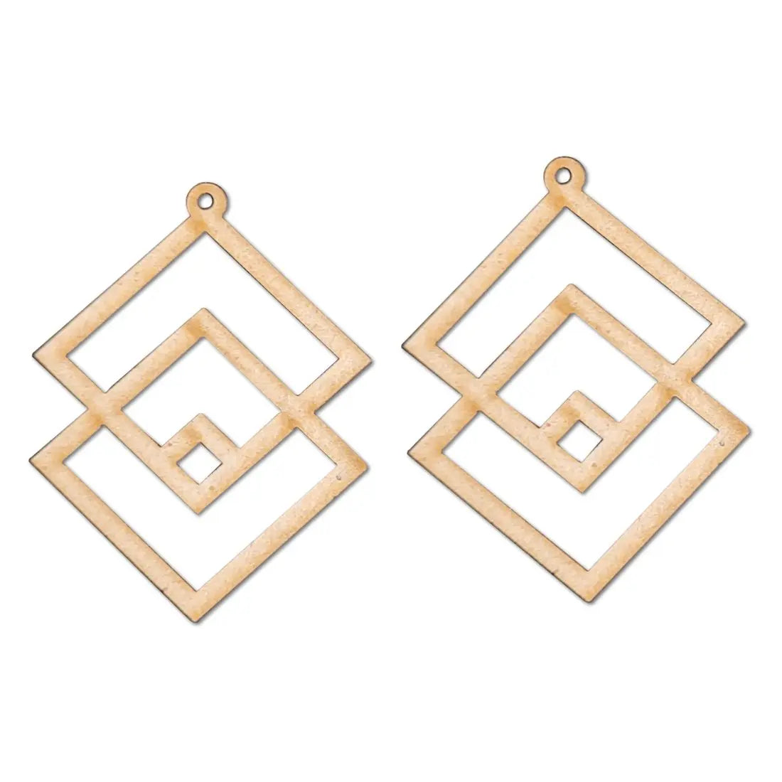 Earrings MDF Design-09