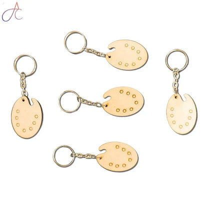 MDF Keychain Base Color Palettes Set of 5