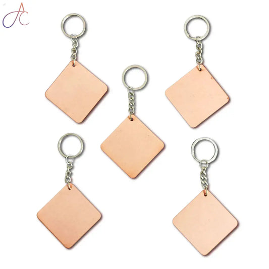 MDF Keychain Base Rhombus Set of 5
