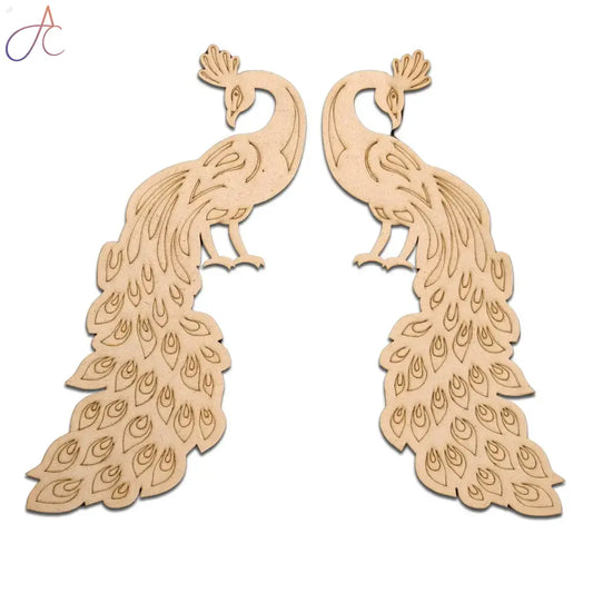 MDF Peacock Set