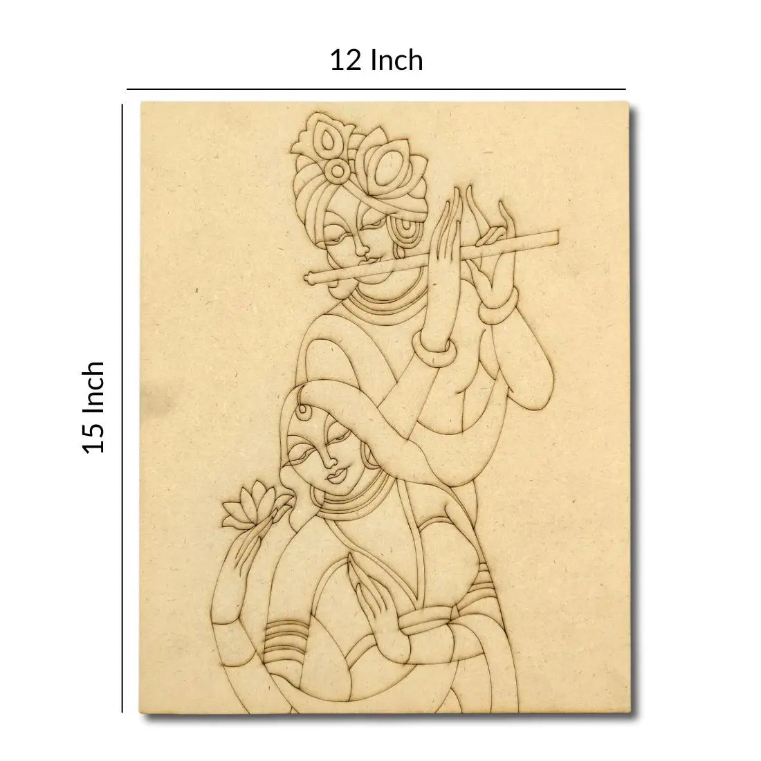MDF Radha Krishna Premark Rectangle