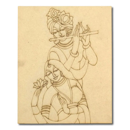 MDF Radha Krishna Premark Rectangle