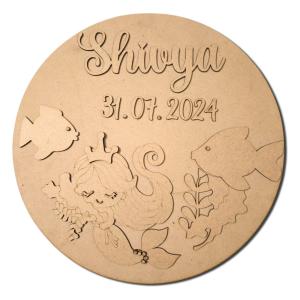 Kids Nameplate- Mermaid Theme