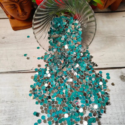 3,350-Pieces Glass Mirror Set with Free Glue for Lippan & DIY Crafts-(Mirror Kit-03)