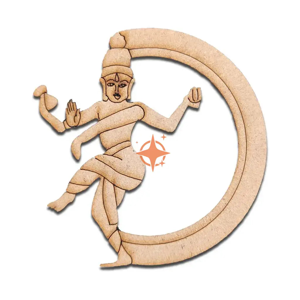 Pre Marked MDF Cutout Lord Shiva “Nataraj Ji
