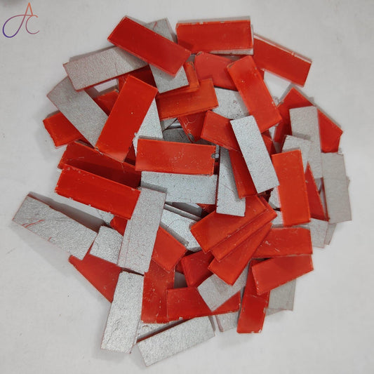 Color Glass Mirror- Rectangle- 25MM