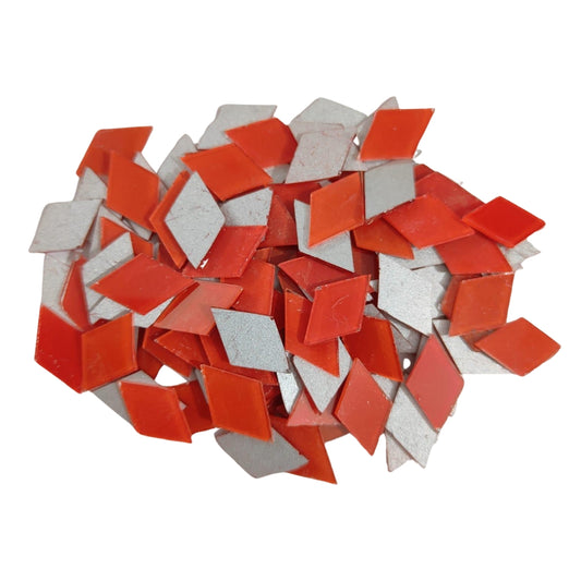 Color Glass Mirror- Diamond- 25MM