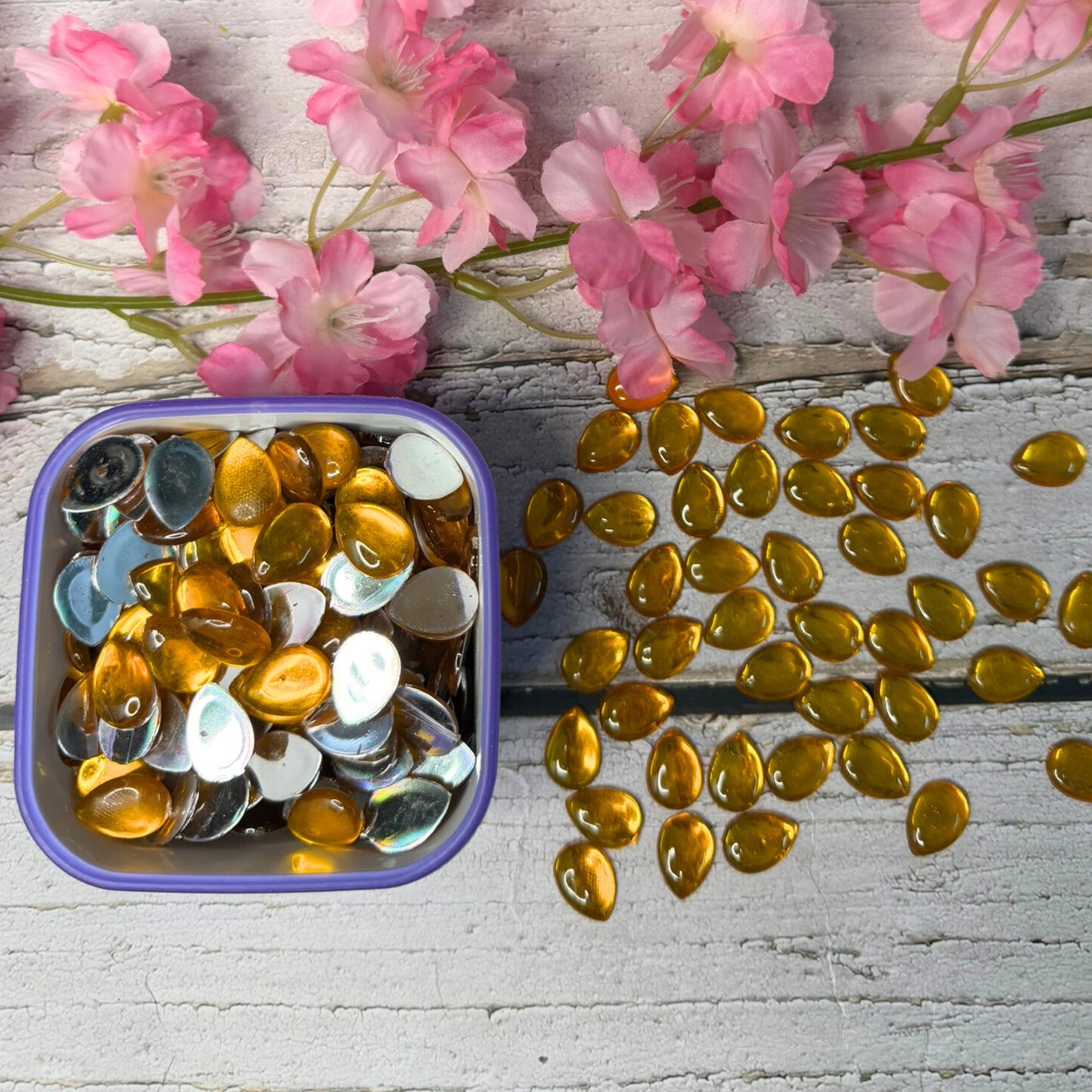 Rhinestones Tear Drop Shape