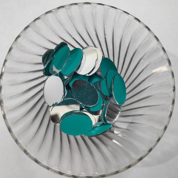 Glass Mirror- Oval- 20MMx10MM
