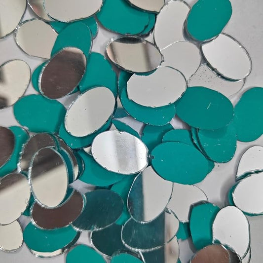 Glass Mirror- Oval- 20MMx10MM