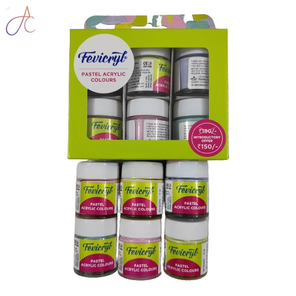 Fevicryl Pastel Acrylic Colours