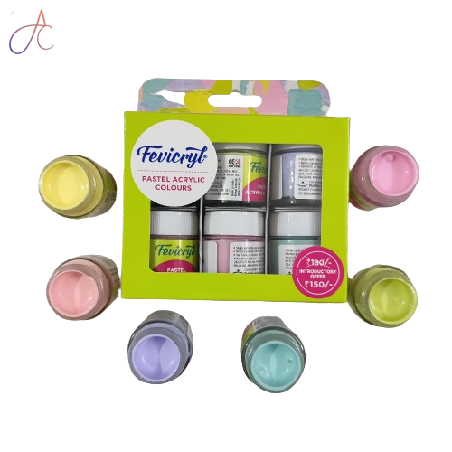 Fevicryl Pastel Acrylic Colours