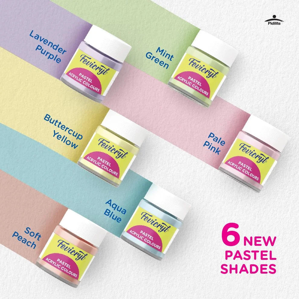 Fevicryl Pastel Acrylic Colours