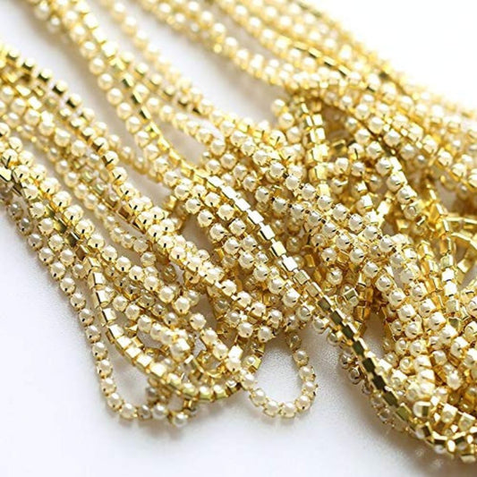 Pearl Chain Golden Color