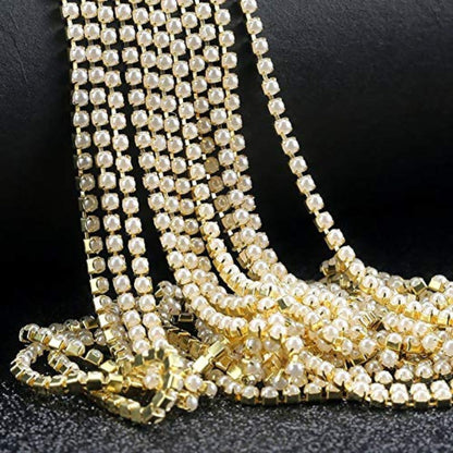 Pearl Chain Golden Color