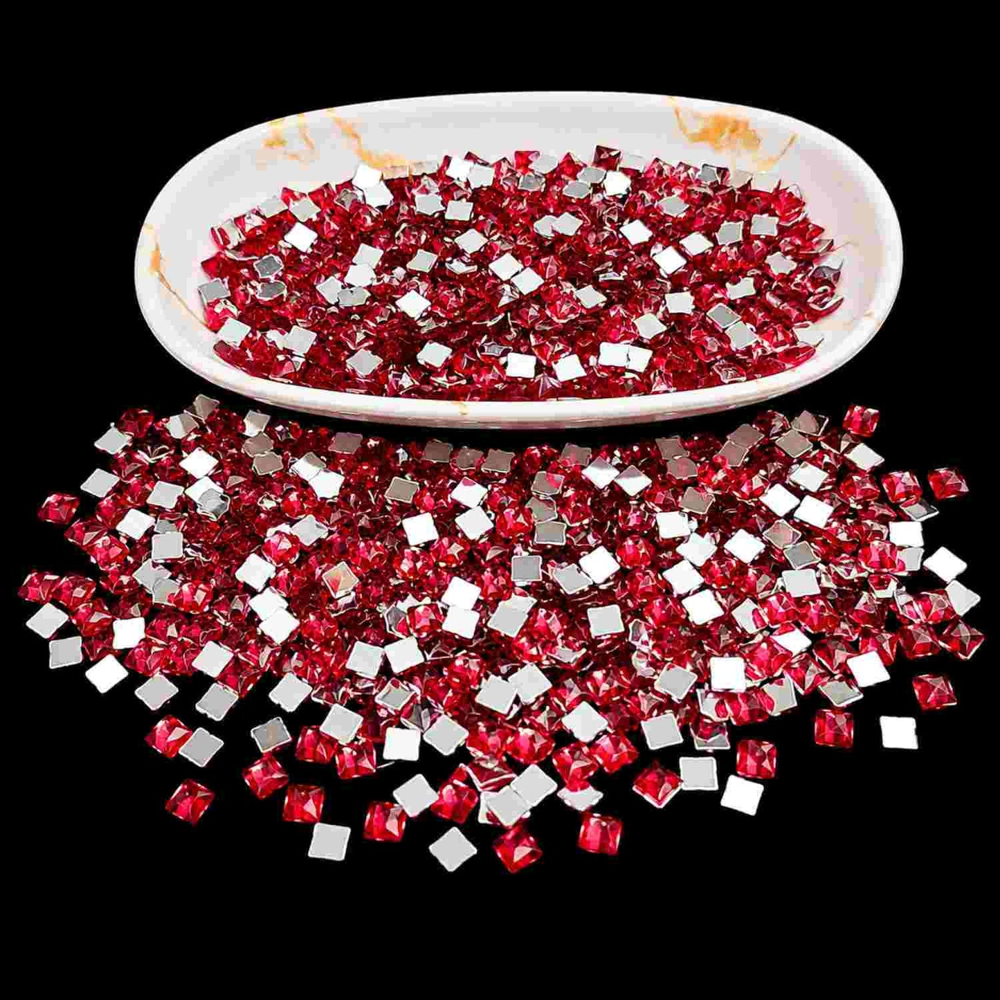 Rhinestones Square Shape