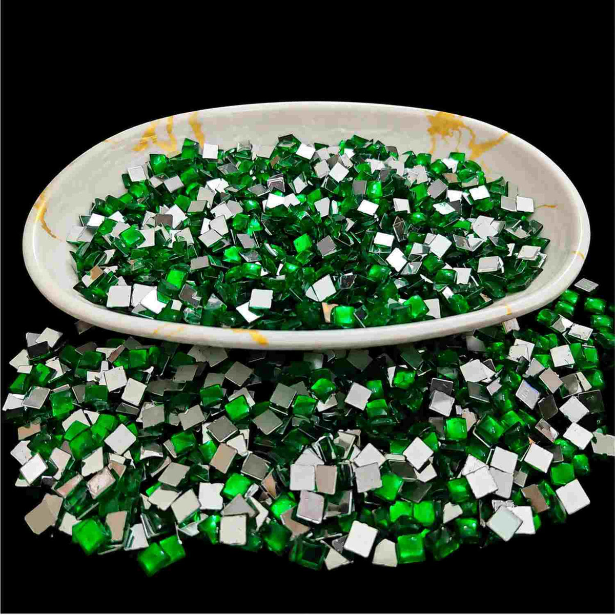 Square Rhinestones - Multi Color