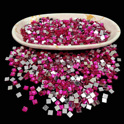 Rhinestones Square Shape