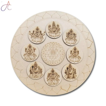 Pre Marked Ashta Laxmi Round Style