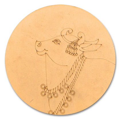 Pre-Marked Cow Face Design-01