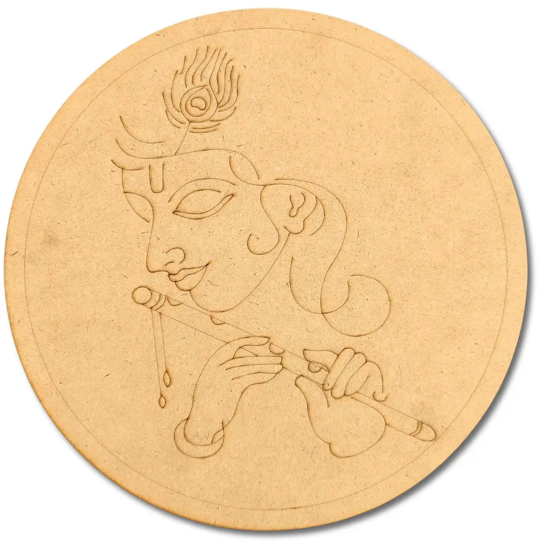 Pre-Marked Krishna Face Base