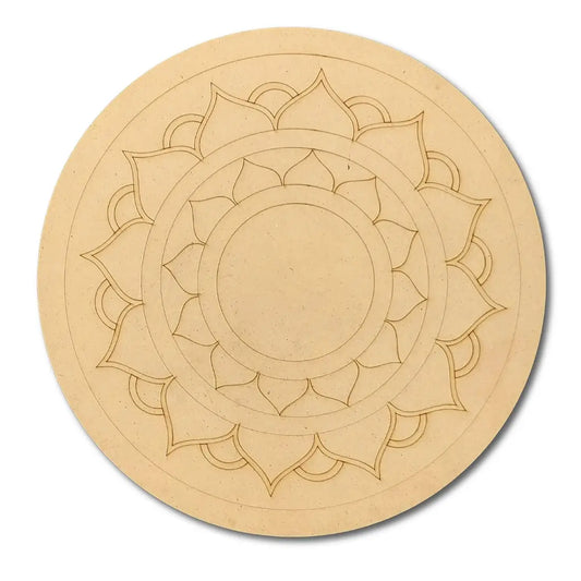 Pre Marked Mandala Base Design- 2