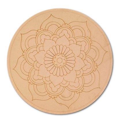 Pre Marked Mandala Base Design- 4