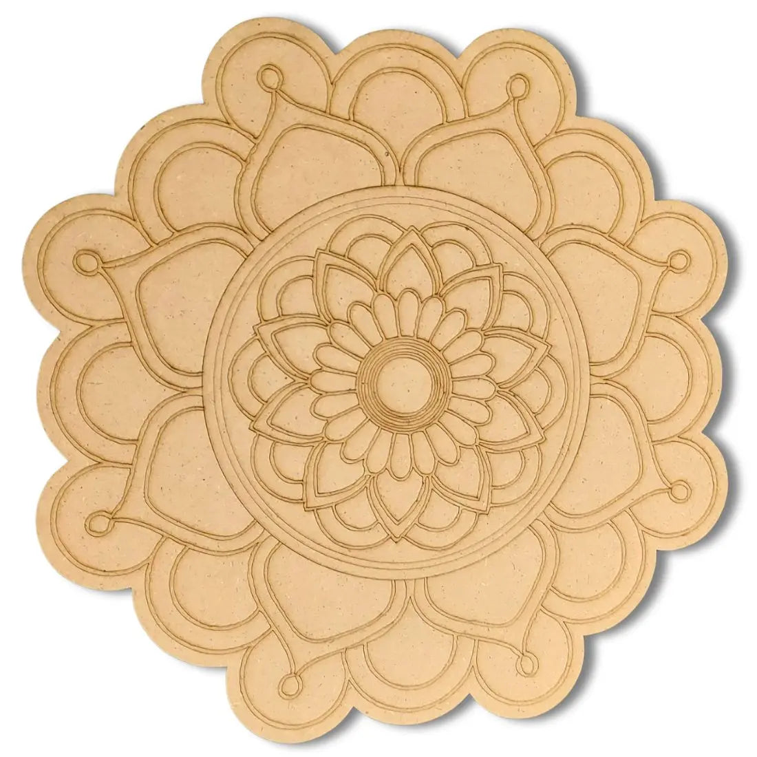 Pre Marked Mandala Base Design- 7