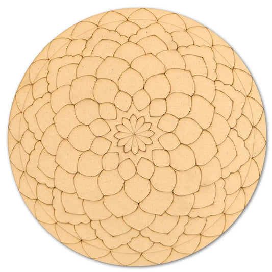 Pre-Marked Mandala Design-08