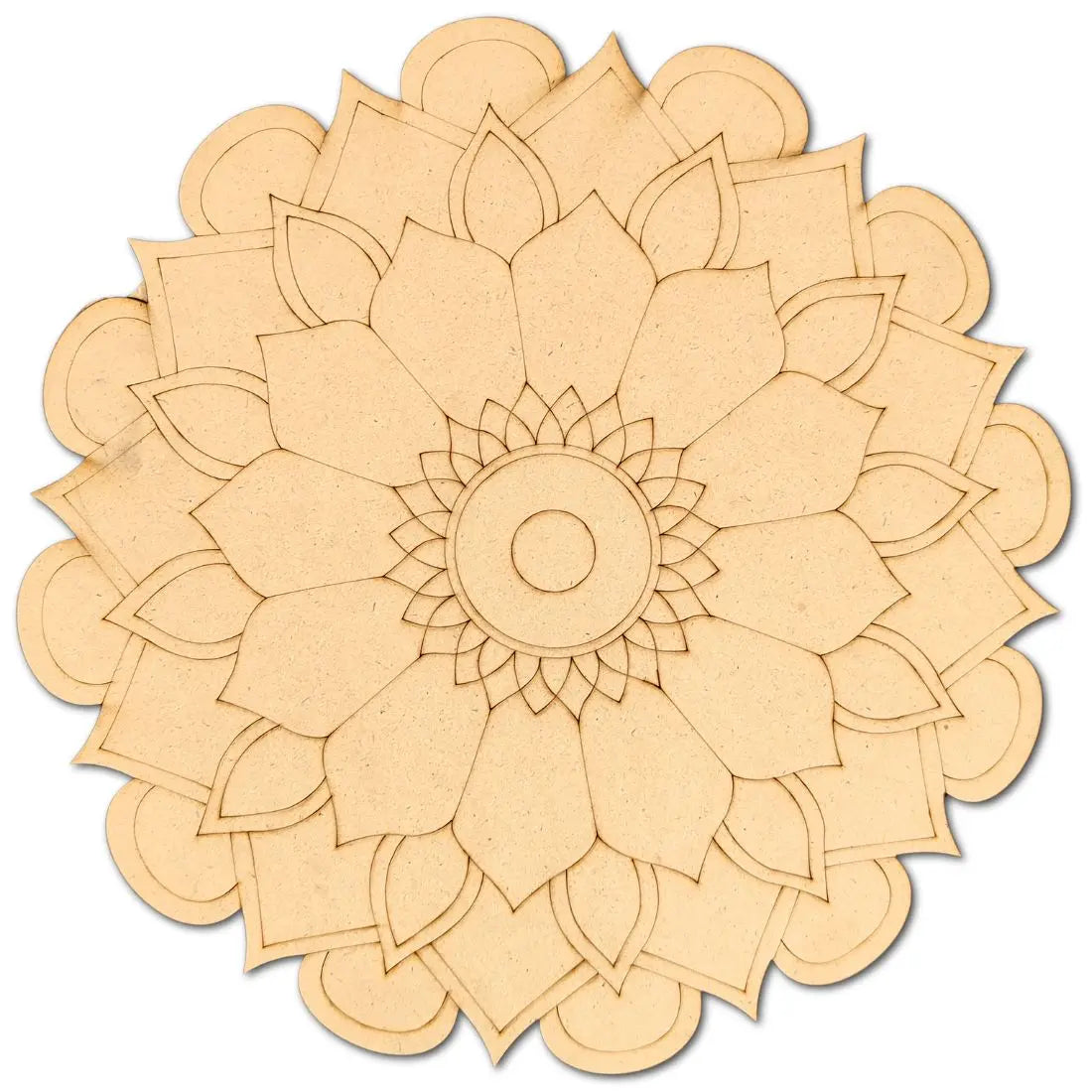 Pre-Marked Mandala Design-10
