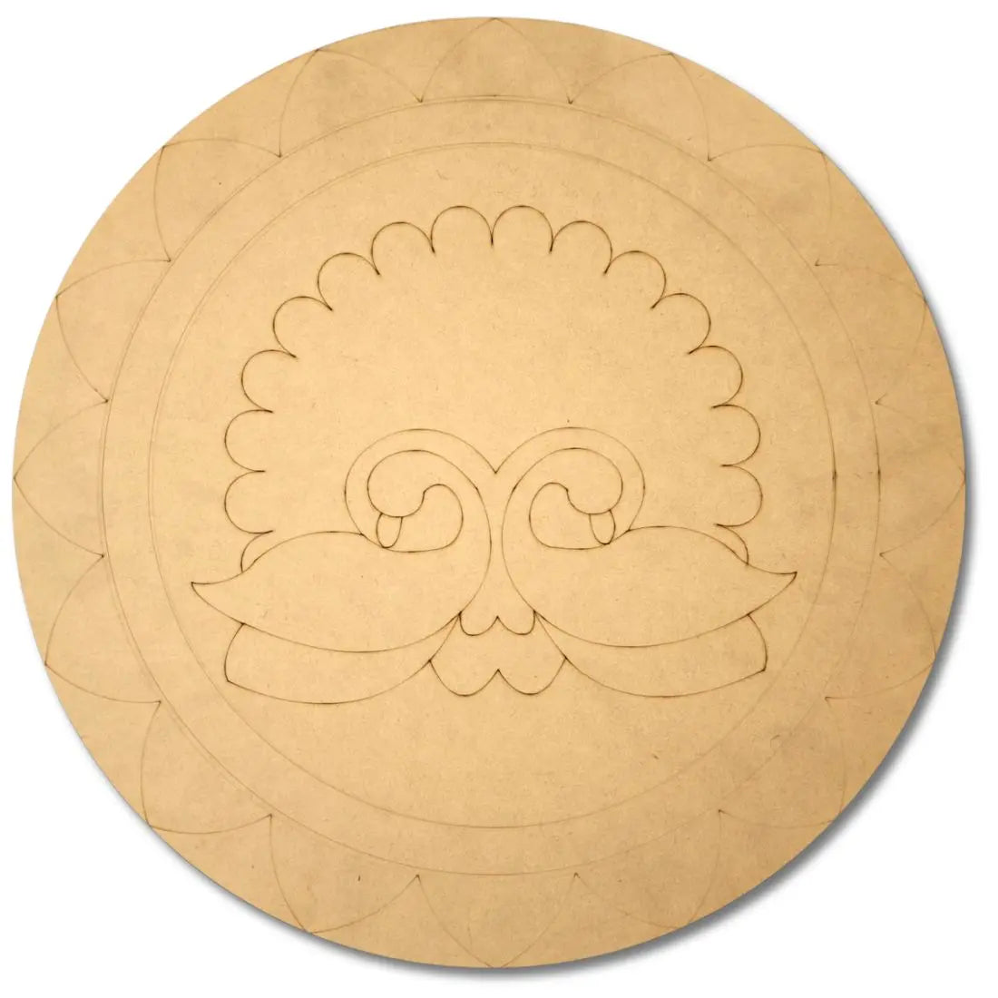 Pre-Marked Peacock Couple Design-02