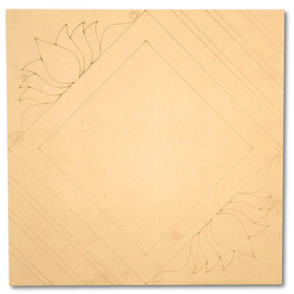 Pre-Marked Square Base