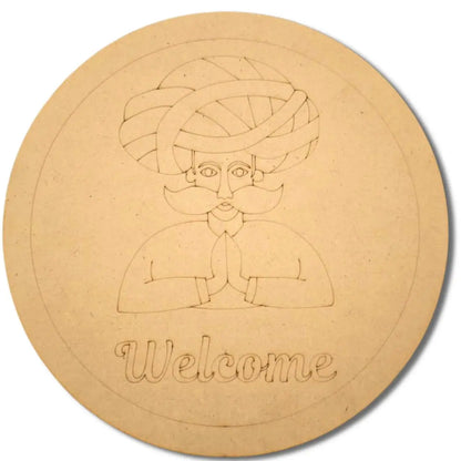 Pre-Marked Turban Man