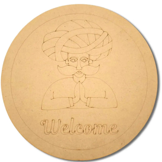 Pre-Marked Turban Man