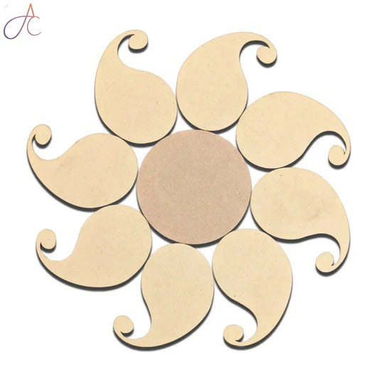 MDF Rangoli Cutouts Design-7