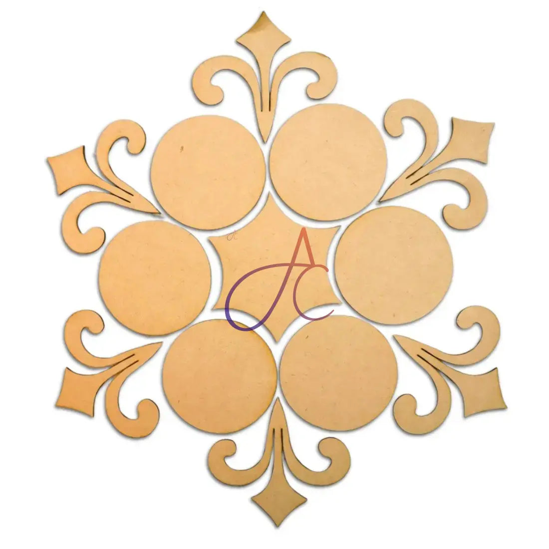 MDF Rangoli Cutouts Design-15
