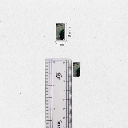 Glass Mirror- Rectangle- 4MMx8MM