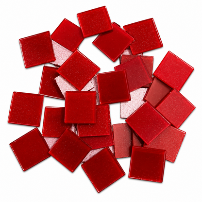 Color Glass Mirror- Square 12MM