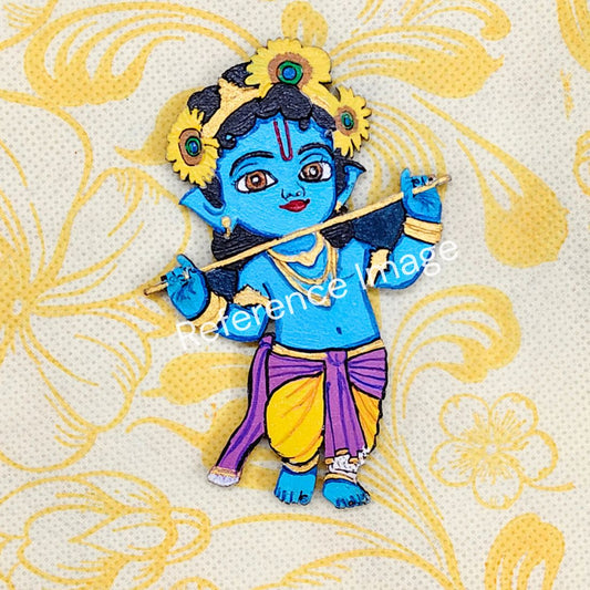 Pre Marked MDF Cutout Krishna Design-02