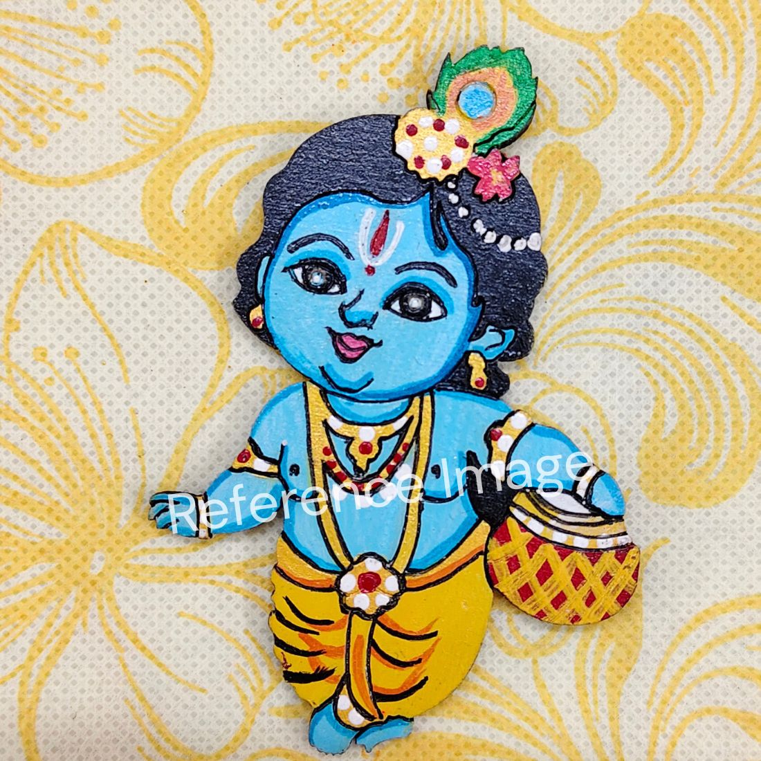 Pre Marked MDF Cutout Kanha-Design-06