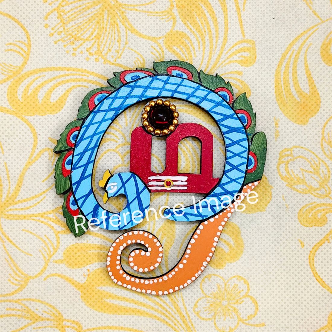 Pre Marked MDF Cutout Tamil Om Design