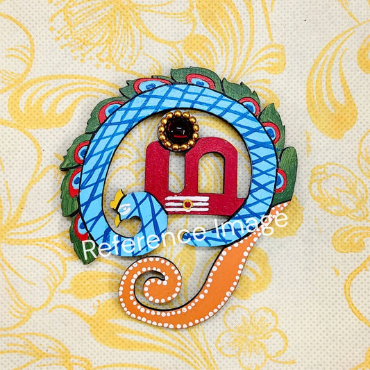 Pre Marked MDF Cutout Tamil Om Design