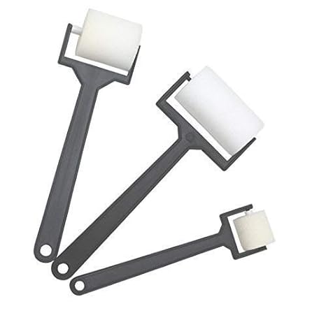 Sponge Paint Roller | Pack of 3 | Roller Brush For Kids