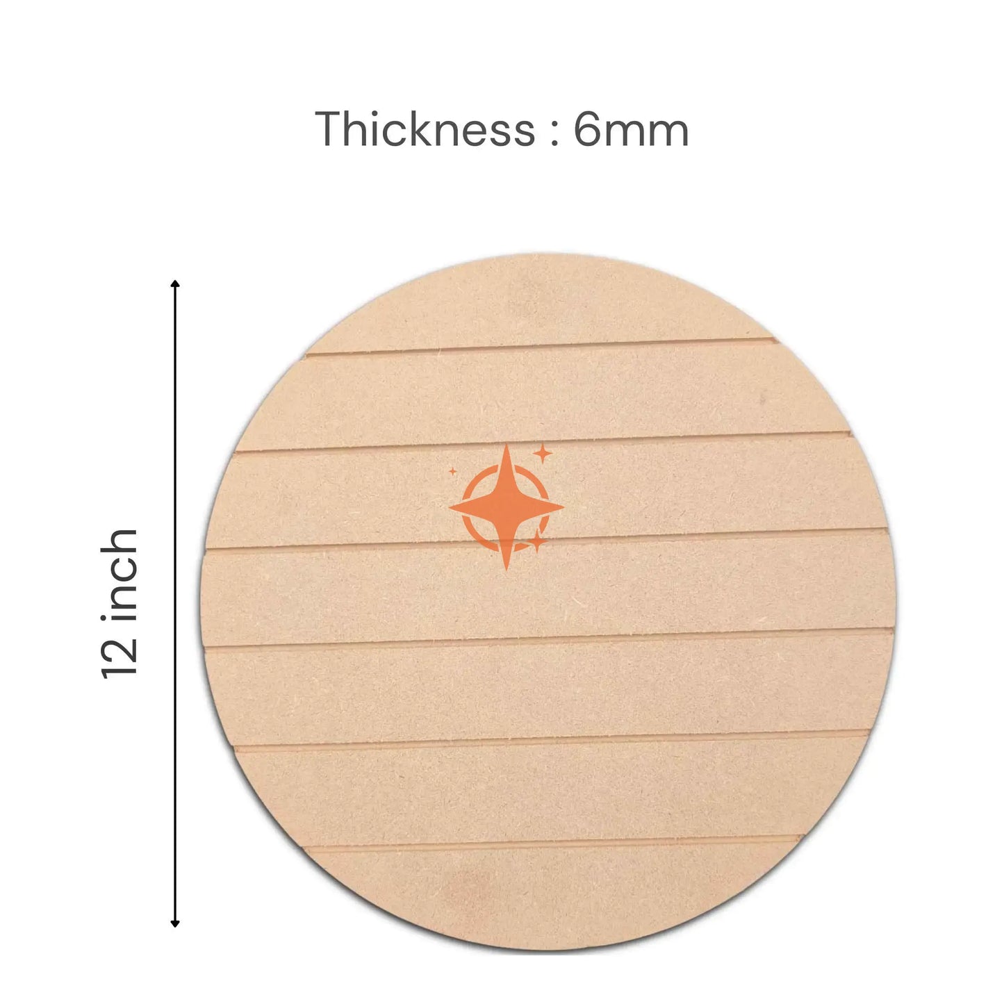 Round Nameplate Base-12Inch