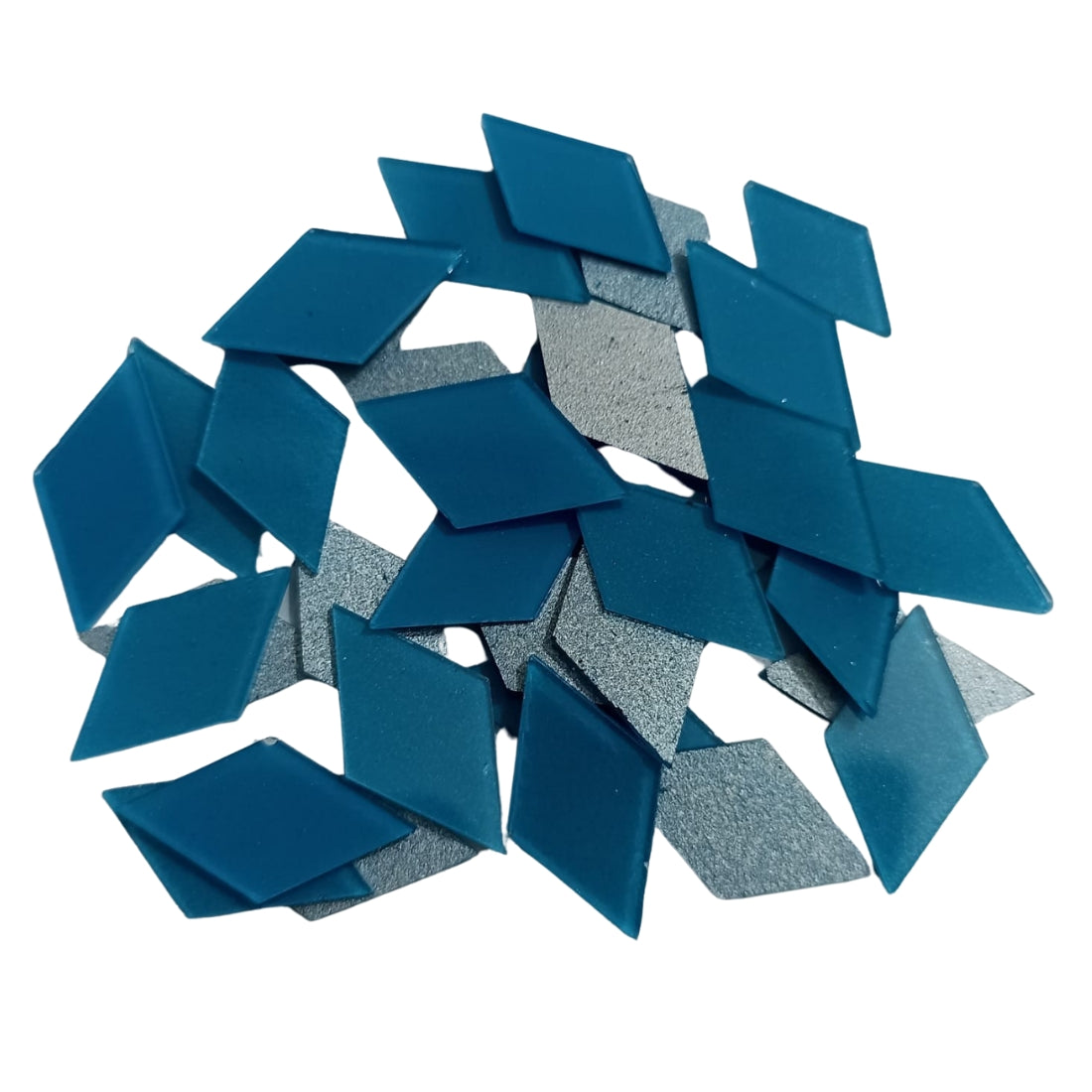 Color Glass Mirror- Diamond- 25MM