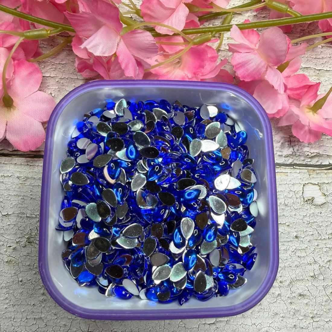 Rhinestones Tear Drop Shape